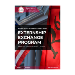 Picture of Brochure Cover - Rutgers Externship Exchange Program